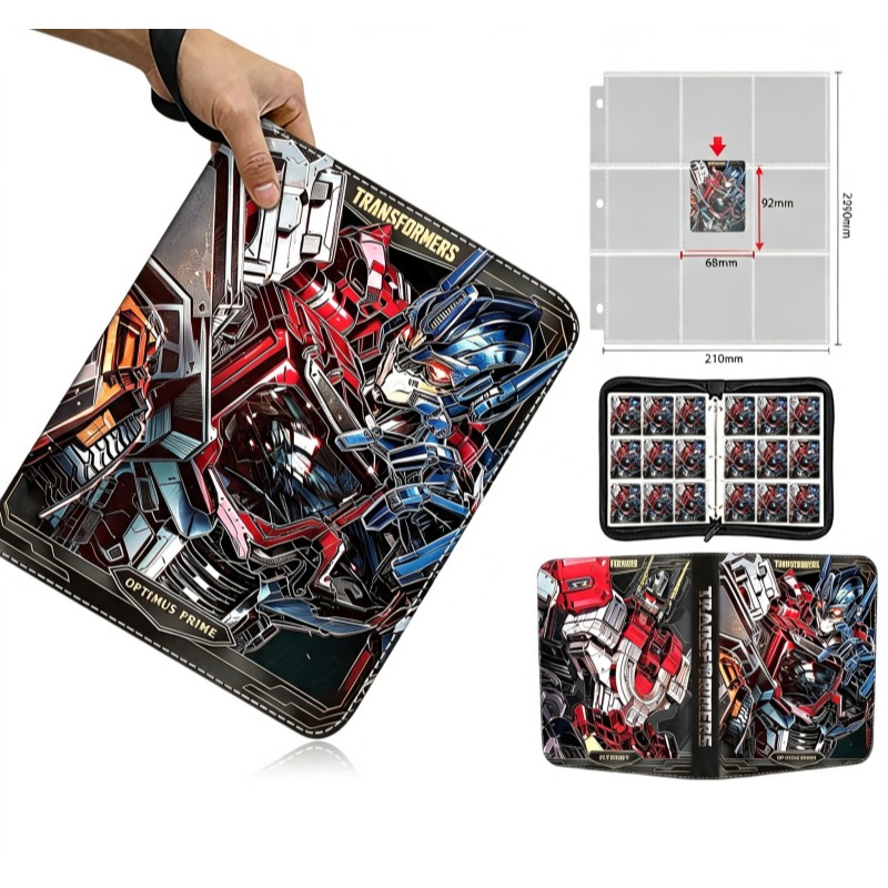 Commercial Printing Books - Transformers Optimus Prime Binder Card Book