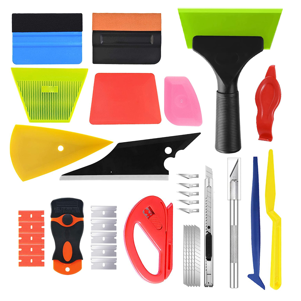 40Pcs Car Window Tint Kit Viny - Screen Printing Squeegee review and price