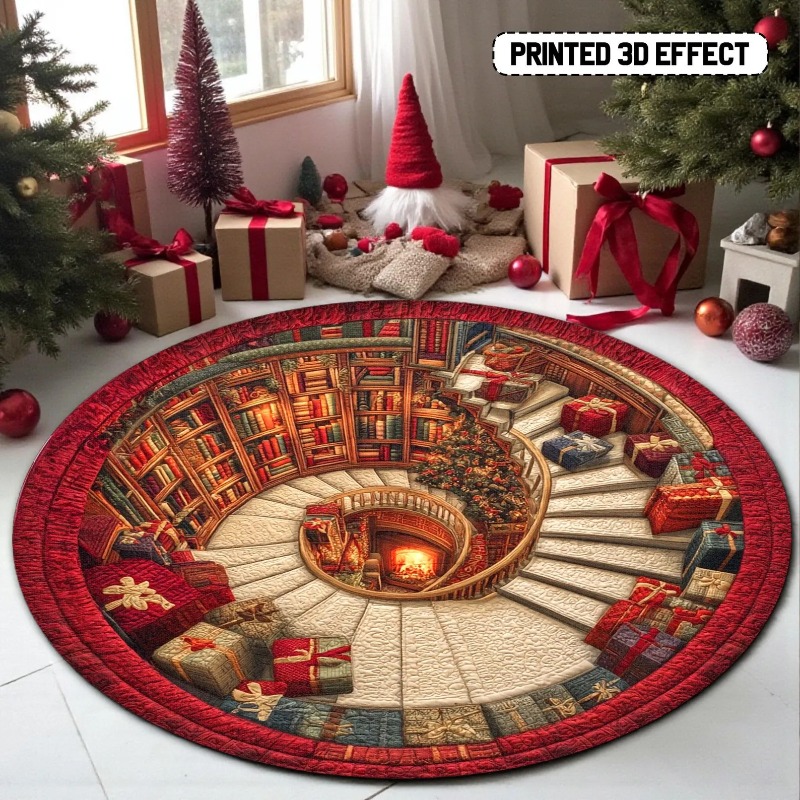 3D Book Library Christmas Carp - Commercial Printing Books review and price