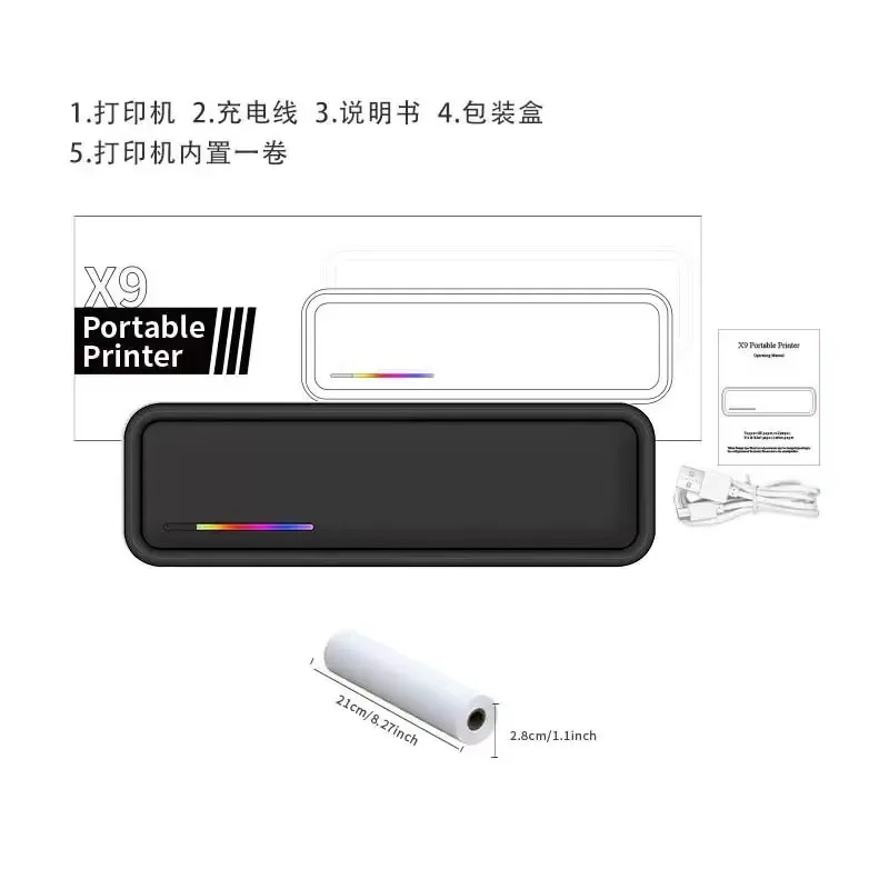 Hot Sale X9 Portable Inkless W - Commercial Printing For Sale review and price