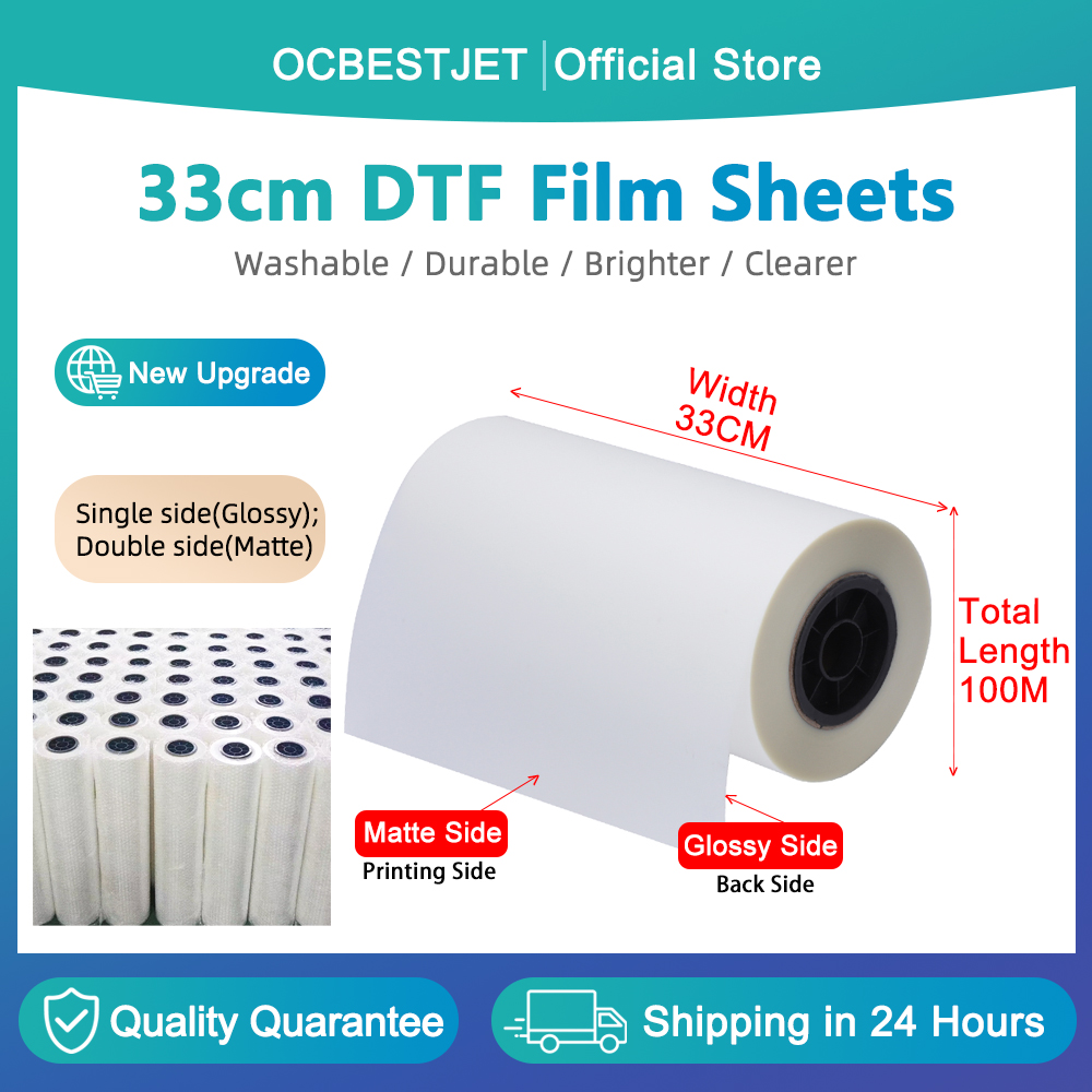 A3+ 33cm*100m Roll DTF PET Tra - Dtf Film Roll A3 review and price