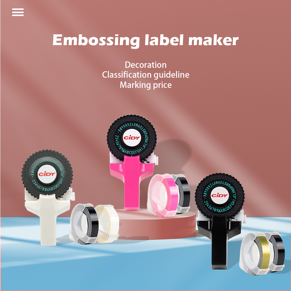 CIDY C101 3D Embossing Label M - Commercial Printer review and price