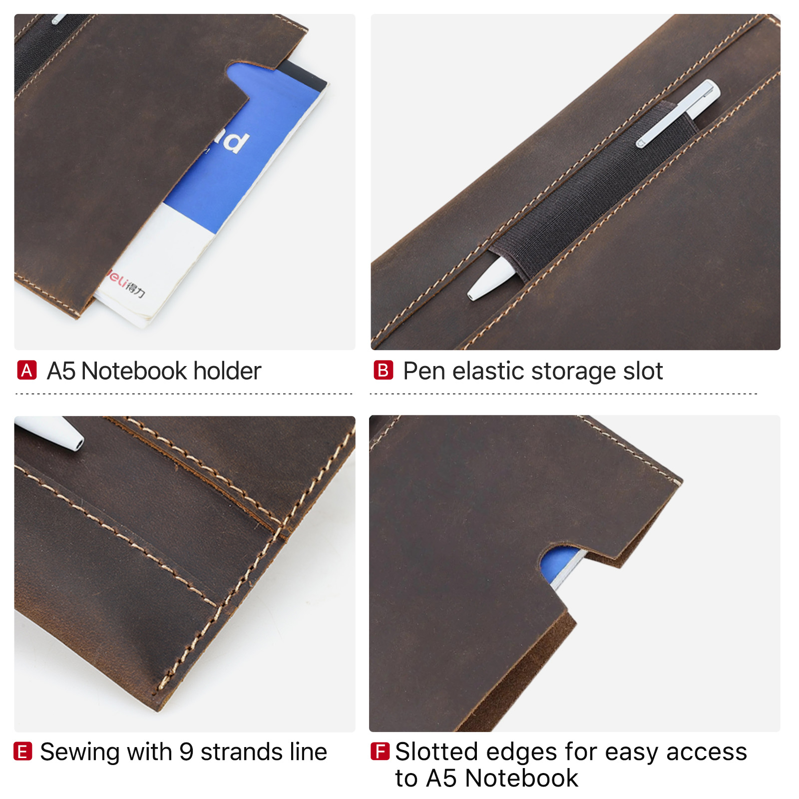 Genuine Leather Portable Book  - Commercial Printing Books review and price