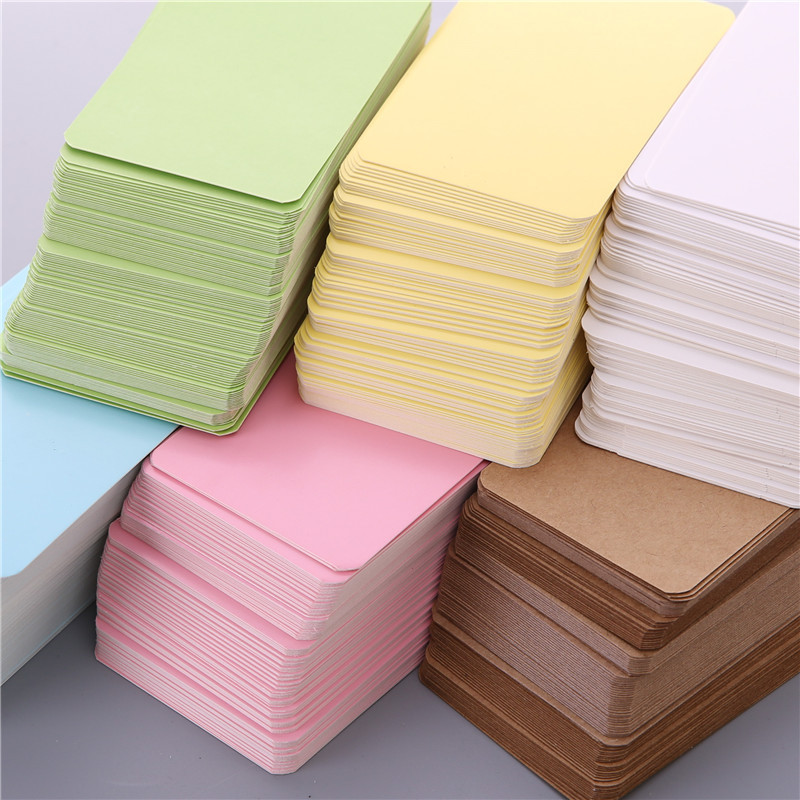 100Pcs 9*5.2cm Blank Card For  - Commercial Printing Books review and price