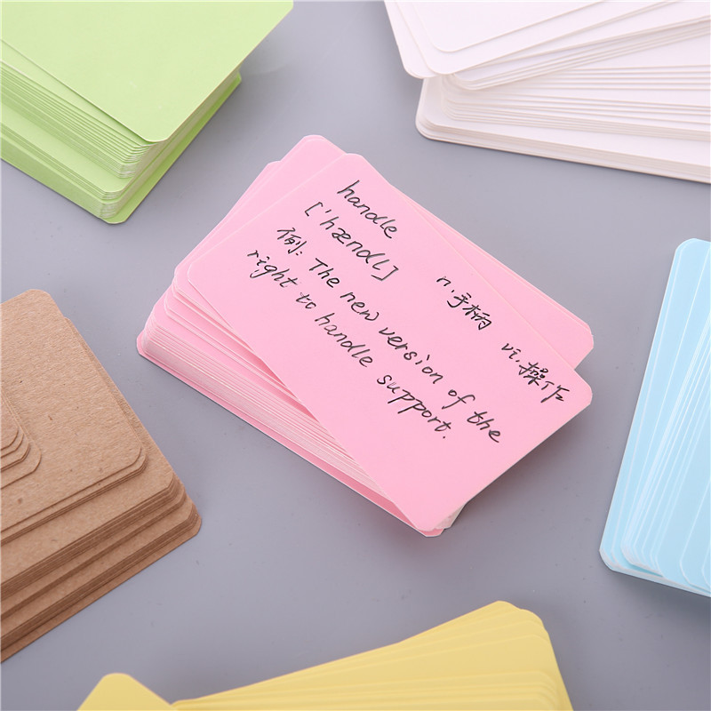 100Pcs 9*5.2cm Blank Card For  - Commercial Printing Books review and price