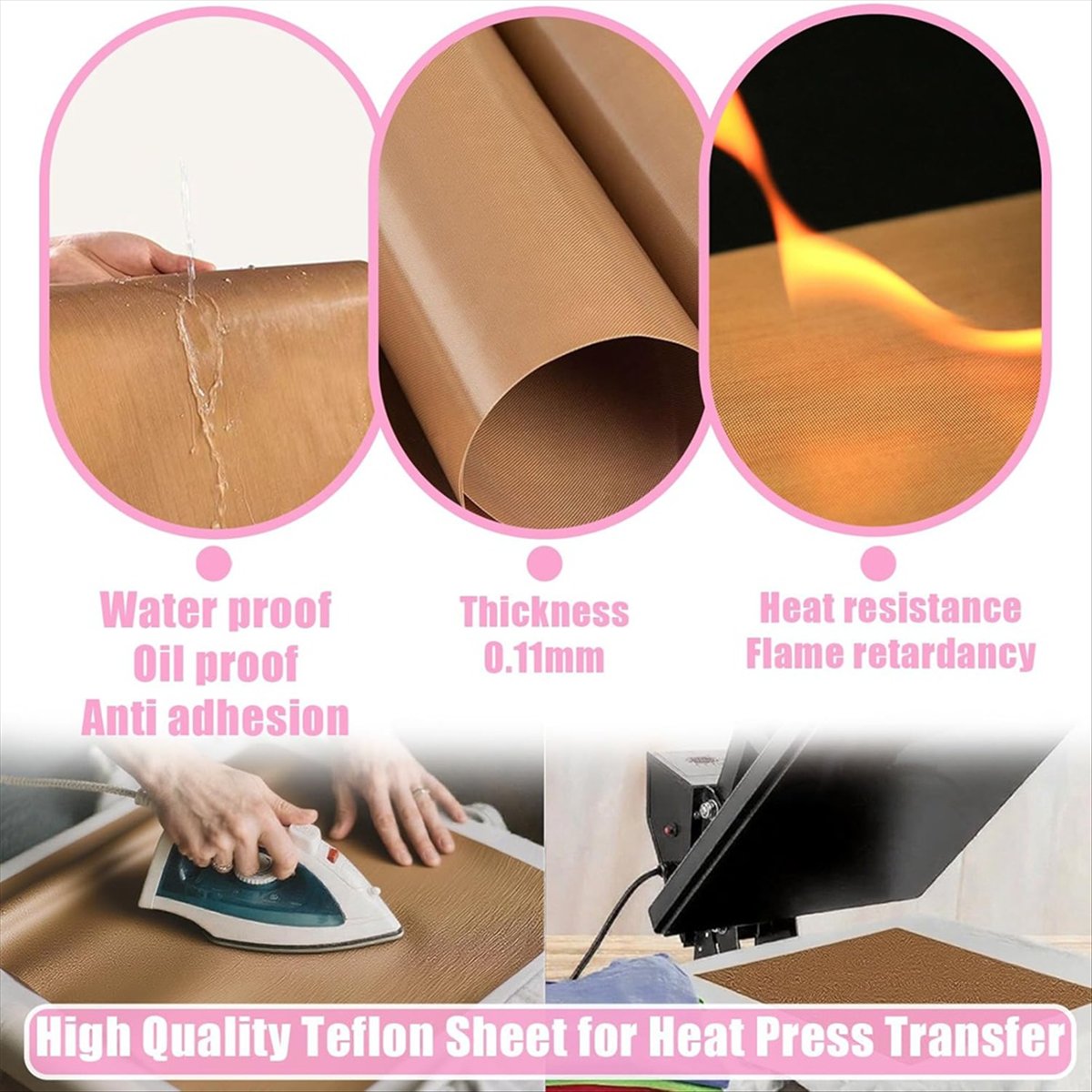 Reliable- 1set Sublimation Shi - Heat Press Teflon Sheet review and price